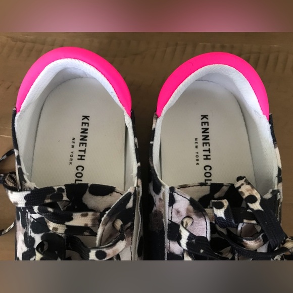 Kenneth Cole New York Kam Eo Animal Print Sneaker - size 7 - Picture 6 of 13